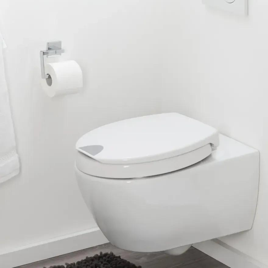Tiger Toiletbril comfort care wit met deksel verhoogd