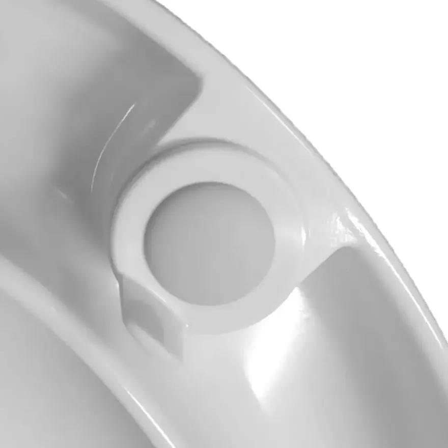 Tiger Toiletbril comfort care wit met deksel verhoogd