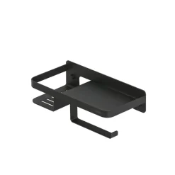 Tiger toiletrolhouder Caddy Zwart