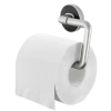 Tiger toiletrolhouder Cooper zonder klep RVS geborsteld / Zwart