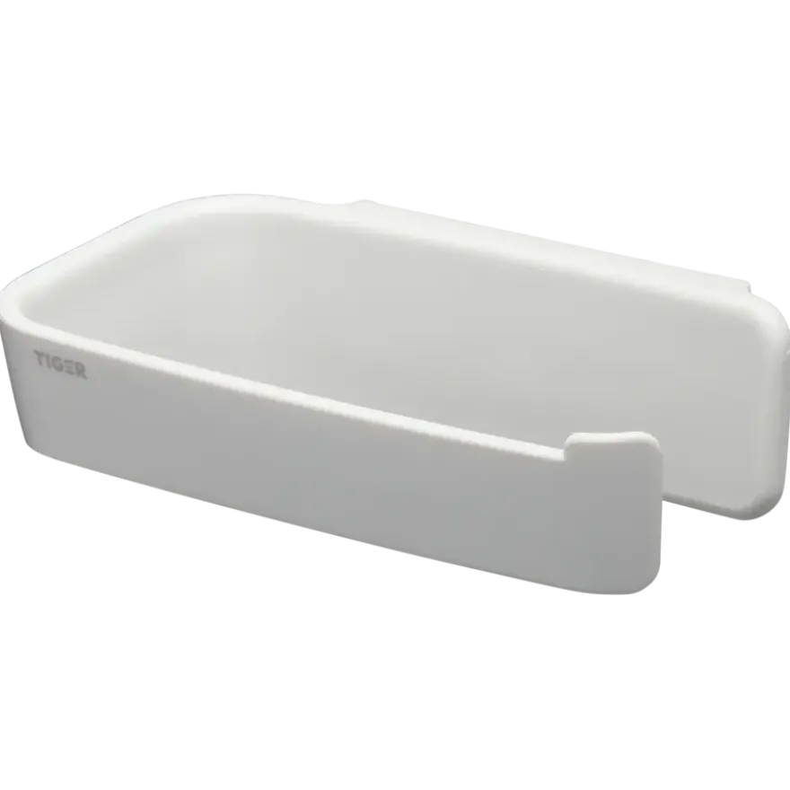 Tiger Toiletrolhouder TESS wit