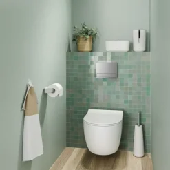 Tiger Toiletrolhouder TESS wit