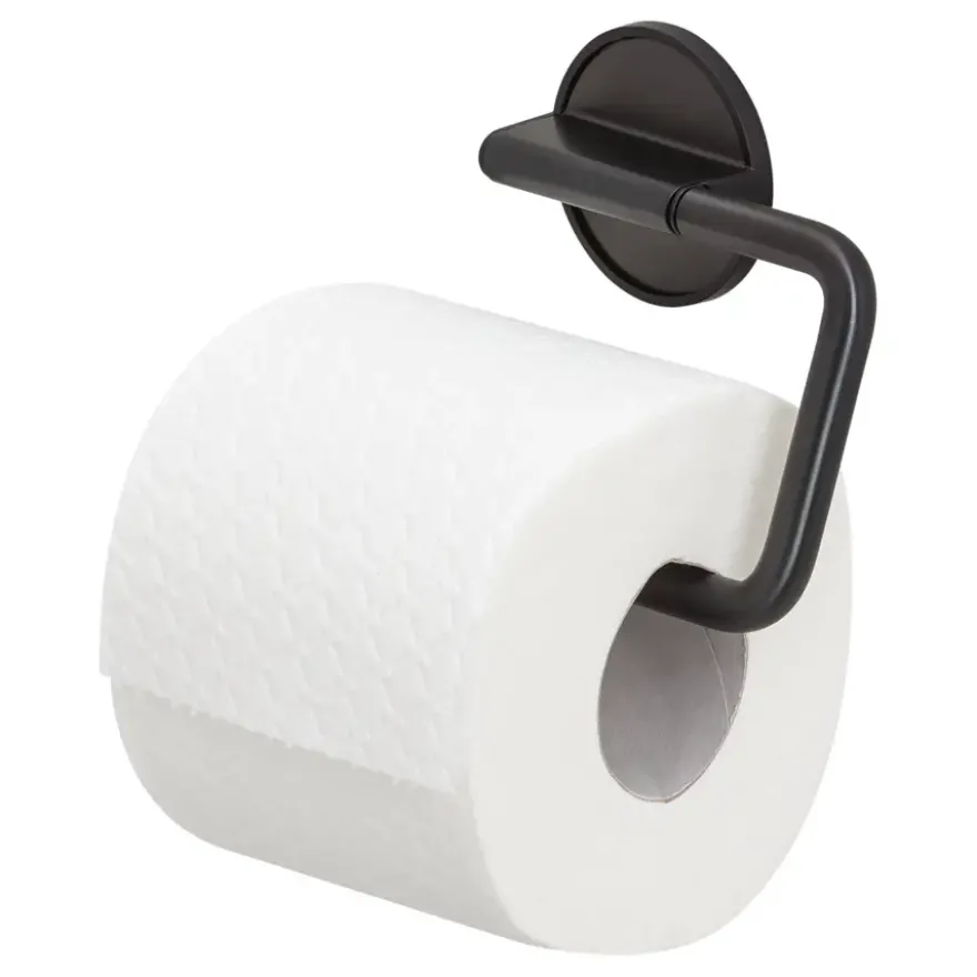 Tiger toiletrolhouder Tune zonder klep zwart