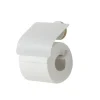 Tiger Toiletrolhouder Urban Wit met Klep