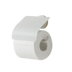 Tiger Toiletrolhouder Urban Wit met Klep