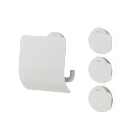 Tiger Toiletrolhouder Urban Wit met Klep