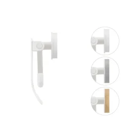 Tiger Toiletrolhouder Urban Wit met Klep