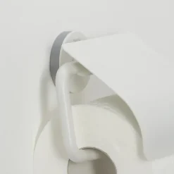 Tiger Toiletrolhouder Urban Wit met Klep