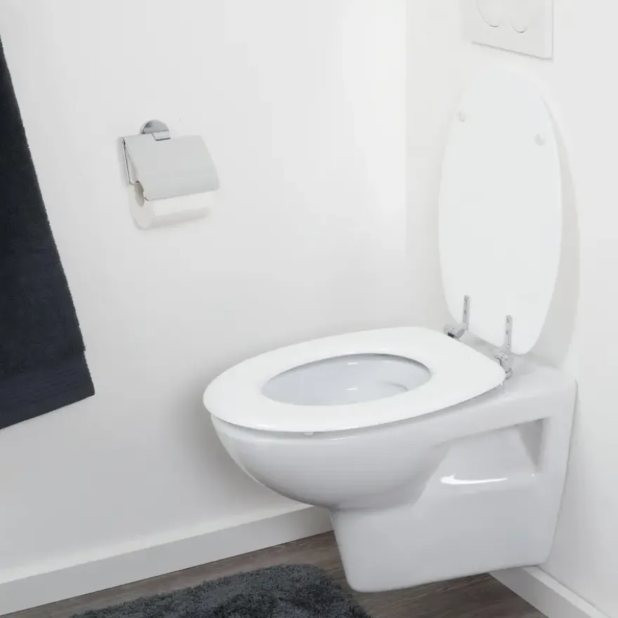 Tiger toiletzitting MDF Oregon wit