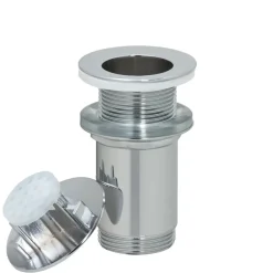 Tiger verlengde lavabo plug 1/4" van 30 tot 55 mm chroom