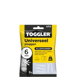 Toggler alligatorpluggen AF6 6 mm 6 stuks
