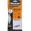 Toggler hollewandplug TB20 9-13 mm 20 stuks