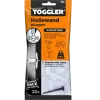 Toggler hollewandplug TD20 23-26 mm 20 stuks
