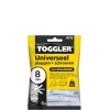 Toggler Universeelplug 8mm met schroef 6 st.