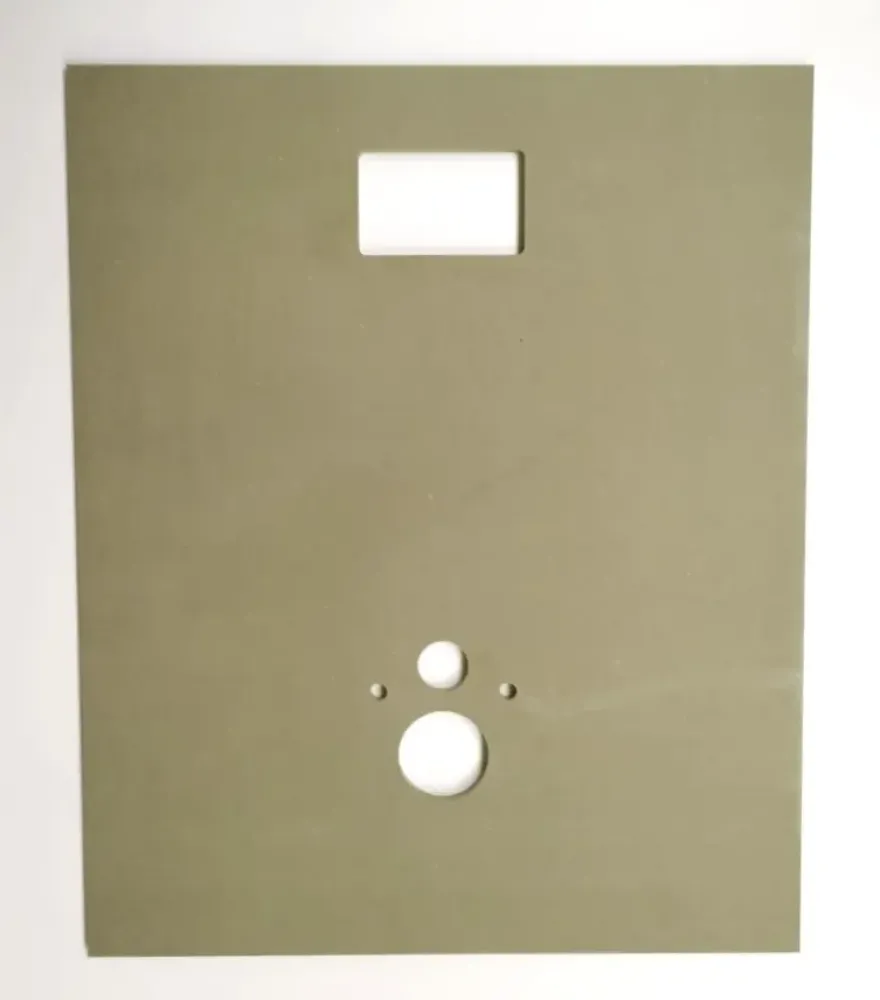 Toilet achterwand MDF 122 x 100 cm 15 mm vochtwerend