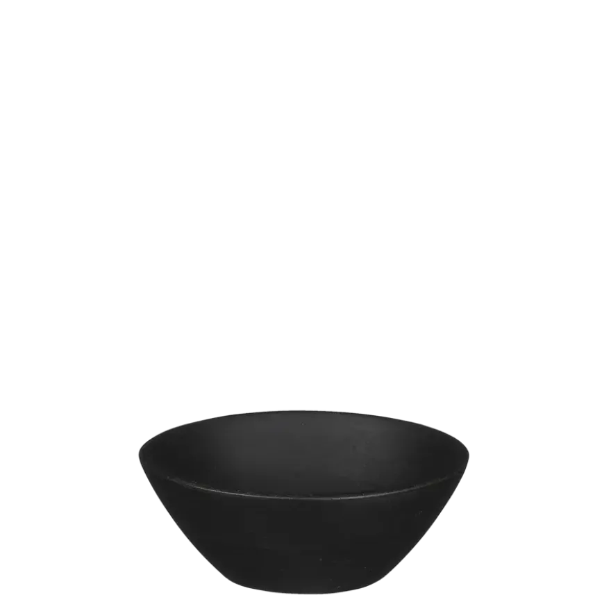 Tomar schaal zwart - h4,5xd11,5cm