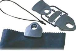 Tornado Clip 4 St+Elastiek Zwart 4Mm