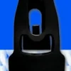 Tornado clip zwart