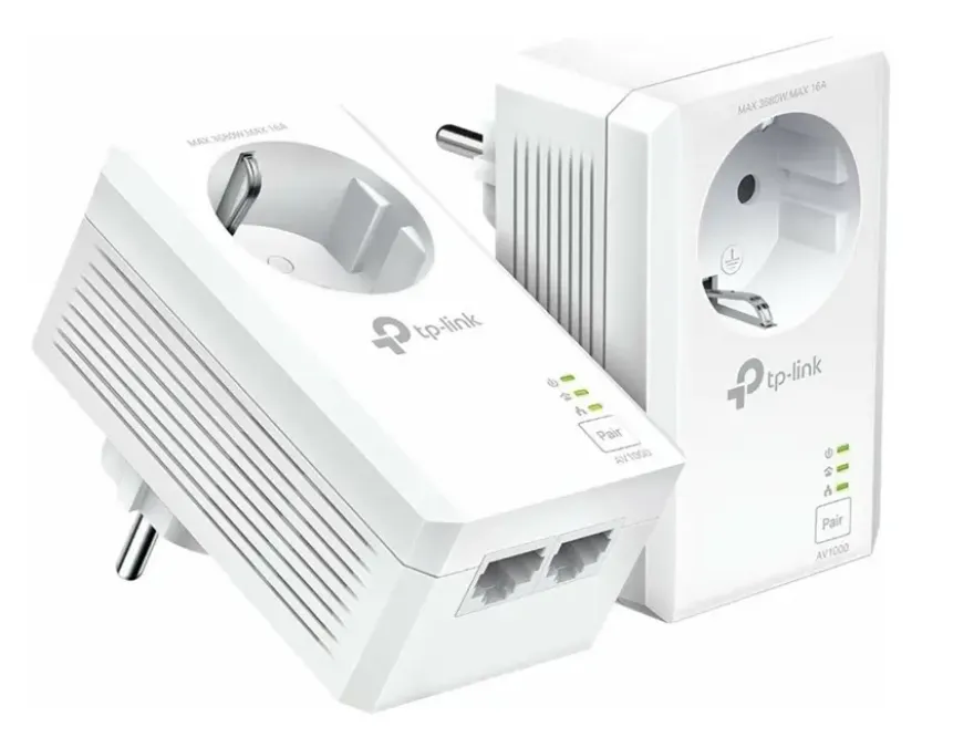TP-Link Powerline TL-PA7027P 2 stuks (geen WIFI)