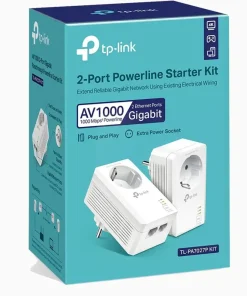 TP-Link Powerline TL-PA7027P 2 stuks (geen WIFI)
