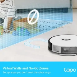 TP-Link Tapo Robotstofzuiger RV10 Plus met dweilfunctie