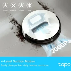TP-Link Tapo Robotstofzuiger RV10 Plus met dweilfunctie