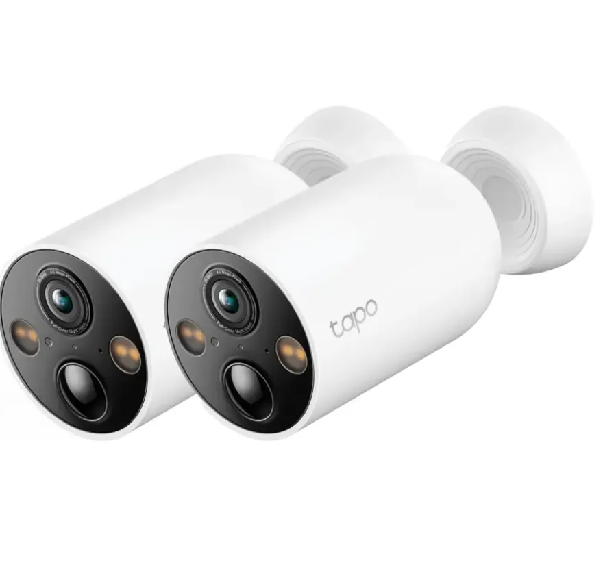 TP-Link Tapo TC425 2x beveiligingscamera's voor buiten 2K QHD met batterij