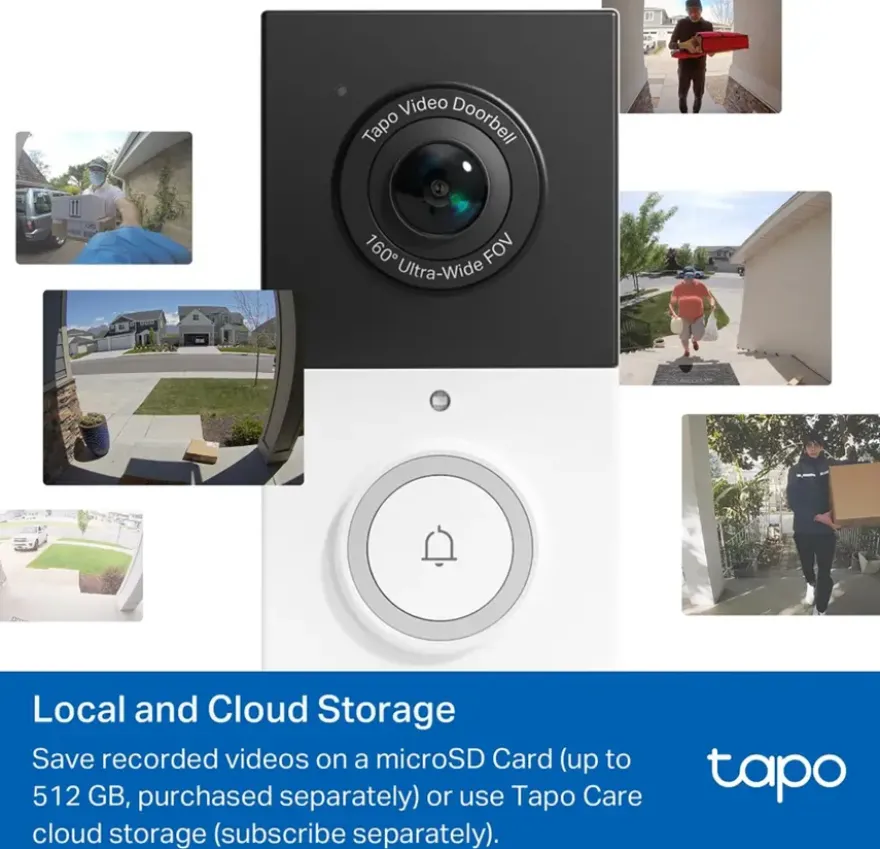 TP-Link Tapo video deurbel D210 2K