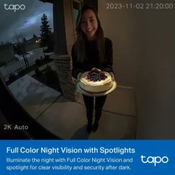 TP-Link Tapo video deurbel D210 2K