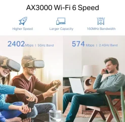 TP-Link WIFI 6 Range Extender RE705X