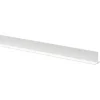 T-profiel kunststof wit 18x18 mm lengte 260 cm