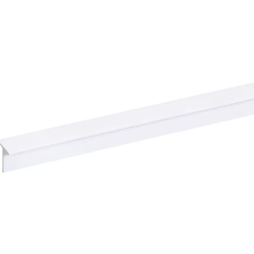 T-profiel kunststof wit 18x18 mm lengte 260 cm