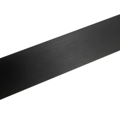 Trapkant aluminium mat zwart dr 25x6x1000x1.6mm