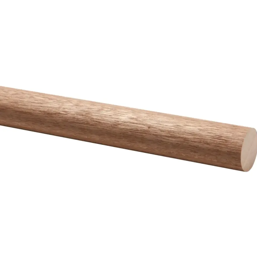 Trapleuning rond hardhout Ø45 mm / 270 cm
