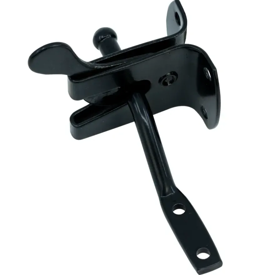 Tuinheksluiting automatisch sluitbaar 60 mm zwart