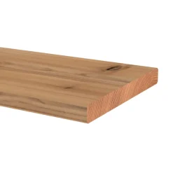 Tuinplank thermisch gemodifeerd vurenhout geschaafd 1,8 x 9 x 240 cm