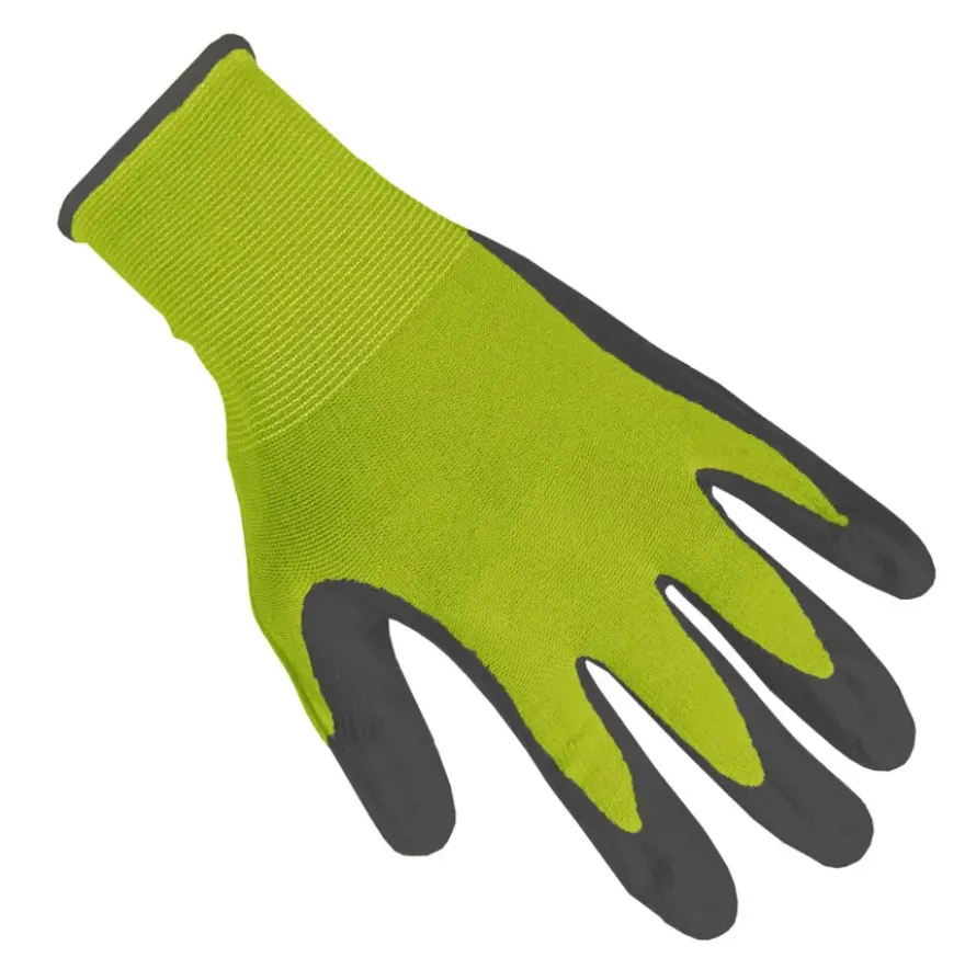Tuinwerkhandschoenen maat 9 lime