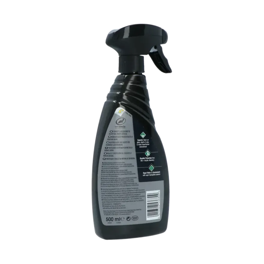 Turtle wax hybrid solutions ceramic black wax 500ml
