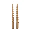 Twist dinerkaars bruin 2 stuks - h29xd2,2cm