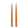 Twist dinerkaars donker bruin 2 stuks - h29xd2,2cm