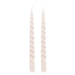 Twist dinerkaars l.roze 2 stuks - h29xd2,2cm