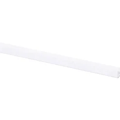 U-profiel kunststof wit 10x13 mm lengte 260 cm
