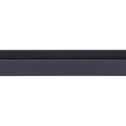 U-profiel kunststof antraciet 18x18 mm 260 cm