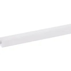 U-profiel kunststof 15x18mm wit 260cm