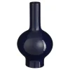 Vaas blauw - h45xd25cm