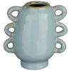 Vaas blauw - l12xb8xh12,3cm
