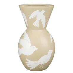 Vaas creme - h40xd22,5cm