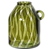 Vaas gerecycled glas groen