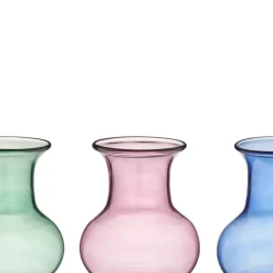Vaas glas multicolor 22x22x40cm