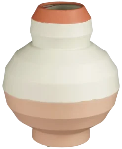 Vaas licht grijs - h40xd33,5cm